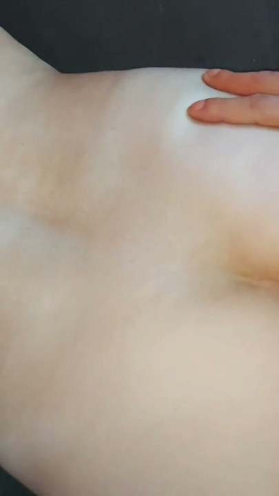 stepsister in shorts without panties on the sofa takes a lot of cum in her pussy, big creampie orgasm | Clip 1