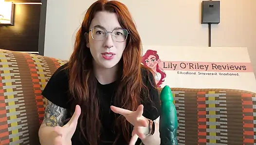 Ulasan NSFW tentang ludah dari Bad Dragon