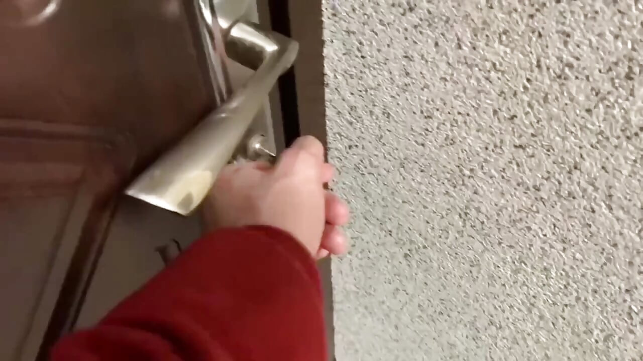 18-year-old Neighbor Came to Visit but She Had to Suck a Dick
