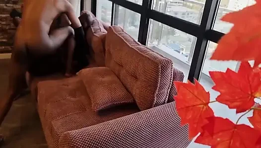 Cewek itu bilang dia bisa dientot sama dua kontol besar pria kulit hitam. Kami Memberinya Kesempatan