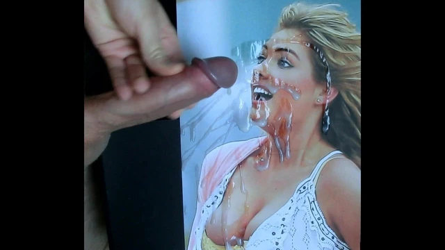 Kate covered in cum