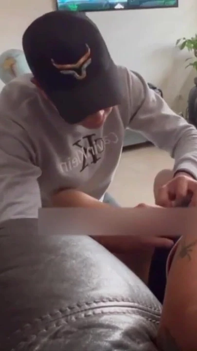 Must-see moment from "Deep throat while my lovers play PlayStation"