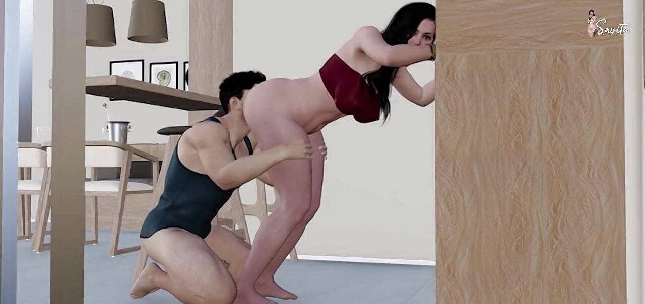 Mătușa Desi Excitată Savita Seduce Un Băiat Tânăr - Scandal Sexual Sexy Cu Mătușă Indiană