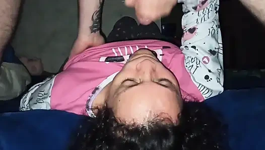 Mature MILF Likes to Suck Cock and Rimming for Her Son's Friend