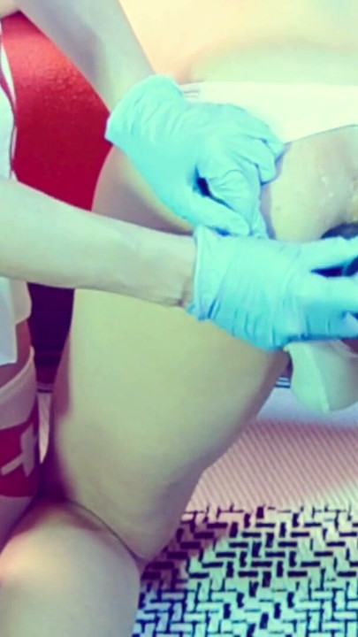 Hot NURSE PLUGS patient's BUTT | Clip 1