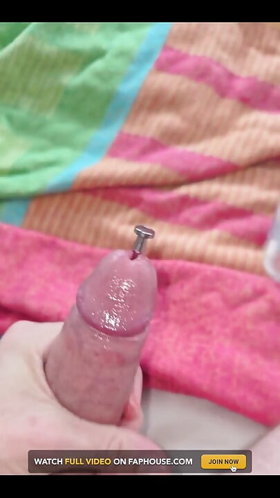 8mm Cock Plug with a Big Thick Creamy Cum Shot Enjoy My Hornies