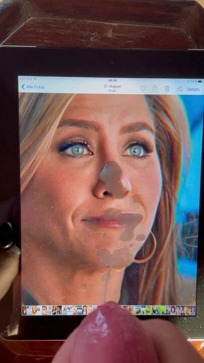 cum on Jennifer Aniston
