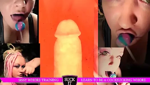 Sniff the fresh ooey goey panties as i turn you into a sissy cocksucker includes foot licking video version