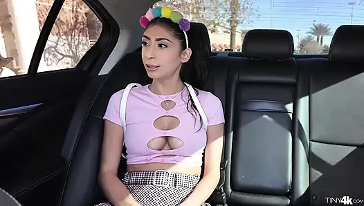 Raver Slut Brings Home Fat Dick For A Ride