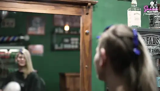 I fuck the barber because I don't have money to pay for the cut