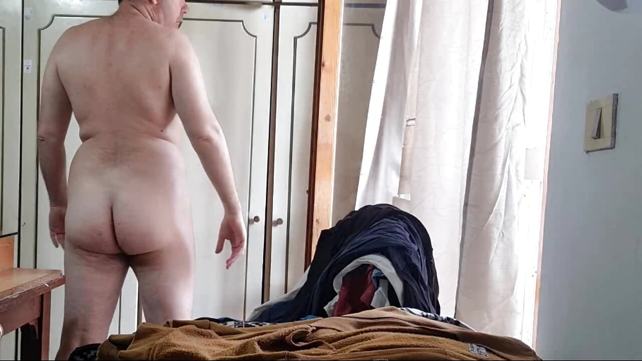 All naked in morning