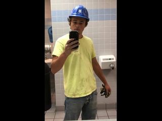 Bossy Young Construction Worker