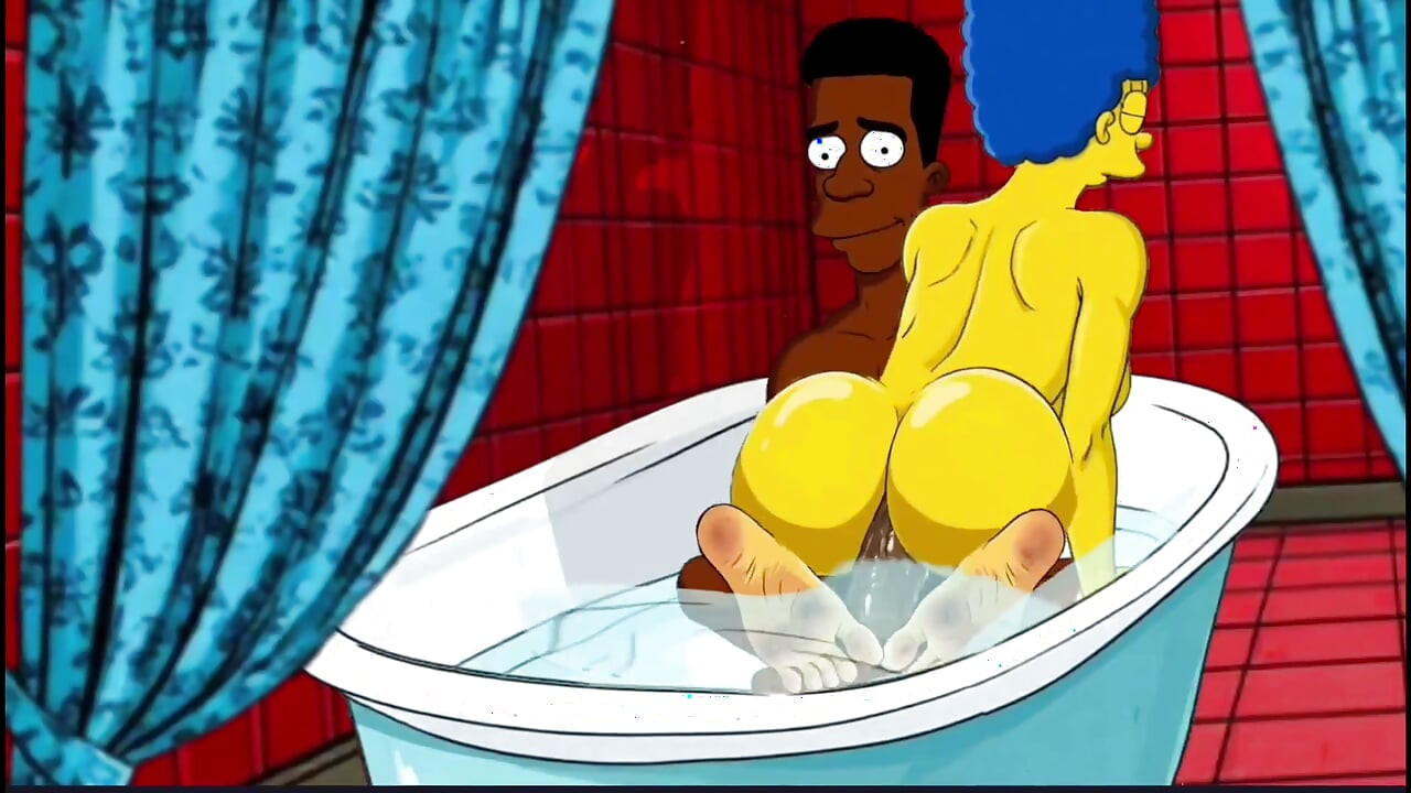 Istri cuckold tidak suka sendirian. Parodi kartun.