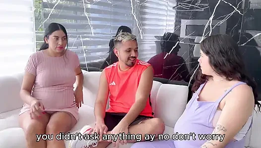 Intense Threesome with Two Hot Girls I Met Dating App