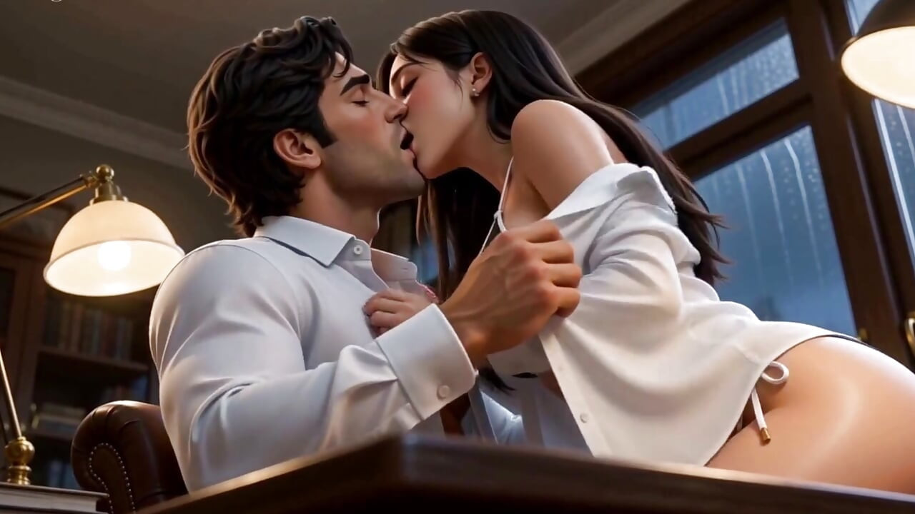 Adult Student Seduces Her Professor – After Hours (AI Generated)