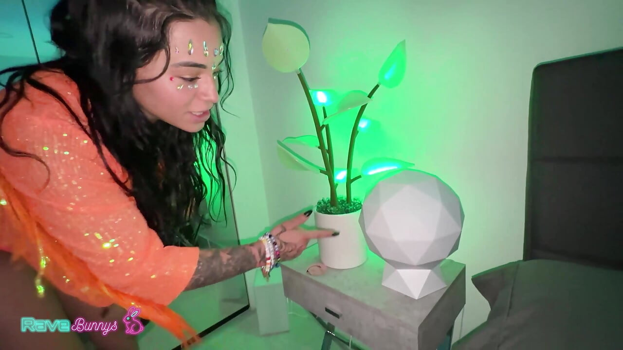 Petite FitBaDonk Gets Eaten Out And Creampied In Brian's Neon Den!