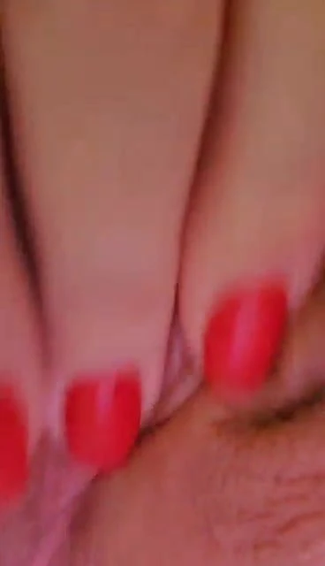Kelli plays with her pussy for me
