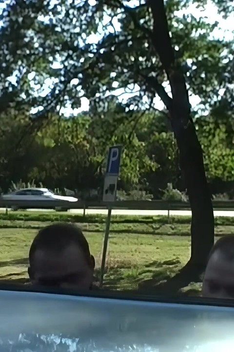 Slut Gets Fucked Hard in Car and Outdoor by Multiple Guys