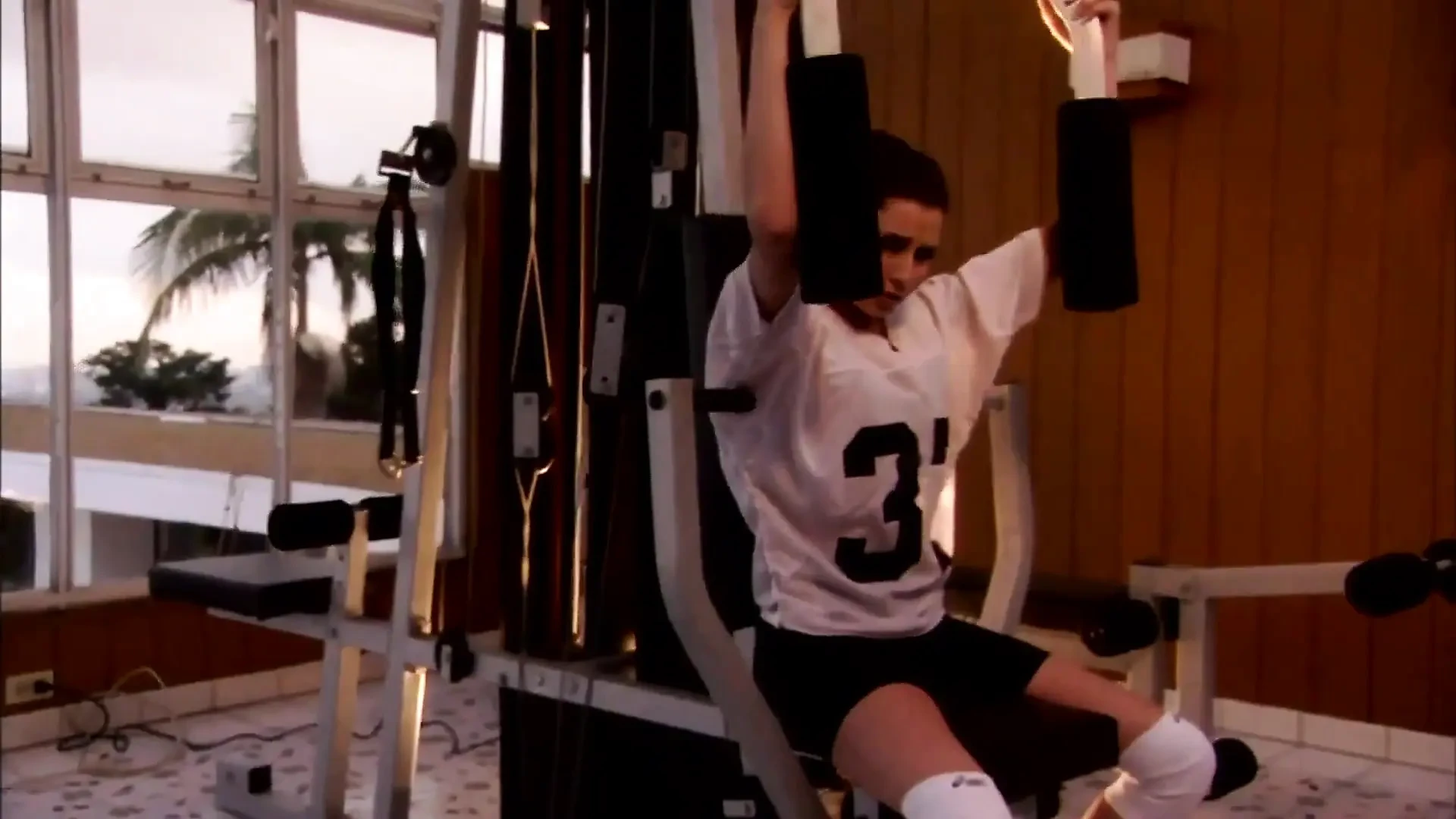 Beuaty schätzchen jamie in solo-akt