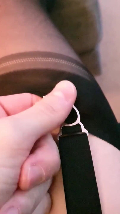 ถุงน่องแฟชั่นเต็มที่เย้ายวนมาก สามารถทําเช่นนี้ทั้งวัน