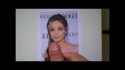 Трибьют спермы для Mila Kunis