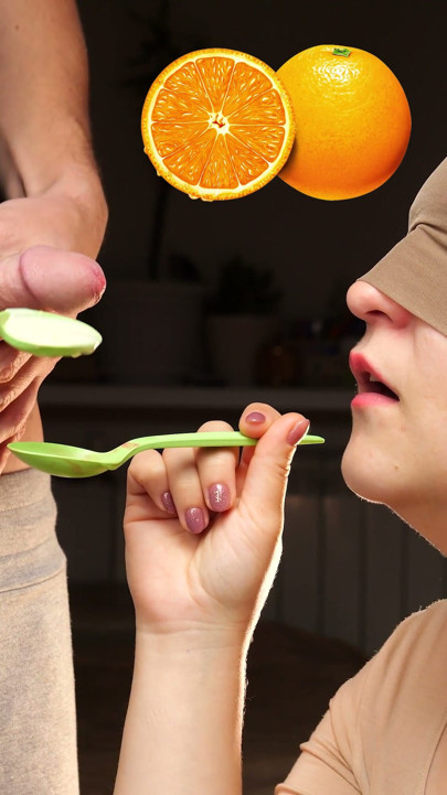 She doesn't know she ate my Cum in food.Game of Taste new LV. XSanyAny | Clip 1