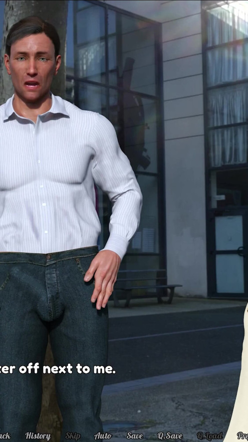 Perfect Housewife (by K4soft) - Funny day on the nudist spa with old Arnold (3) | Clip 1