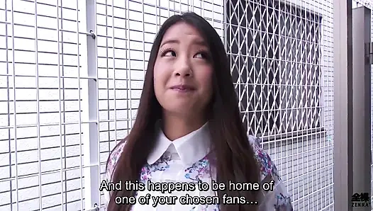 Bintang jav satomi suzuki mengunjungi penggemar paling beruntung di dunia di rumahnya