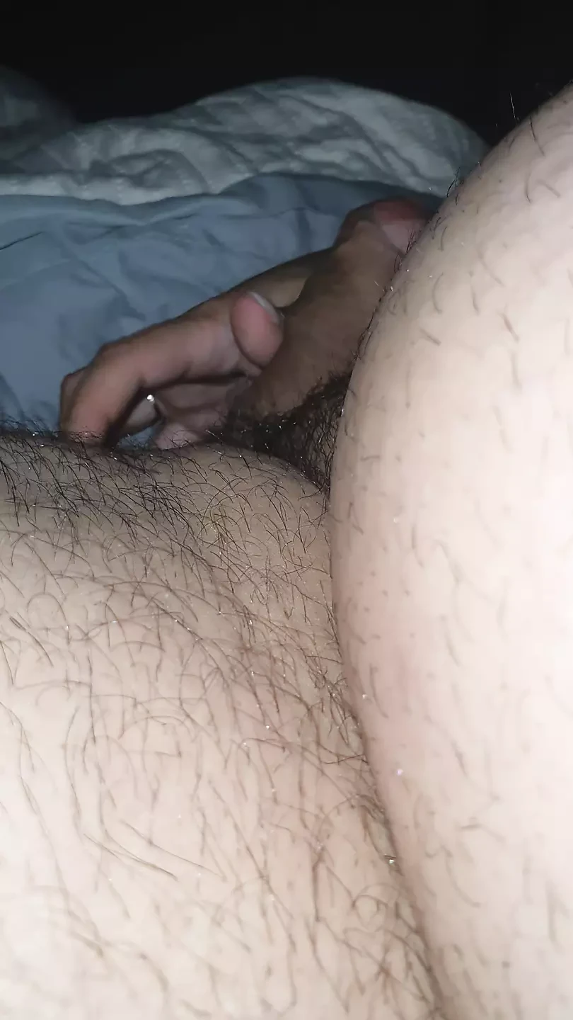 Step mom handjob step son dick in erection