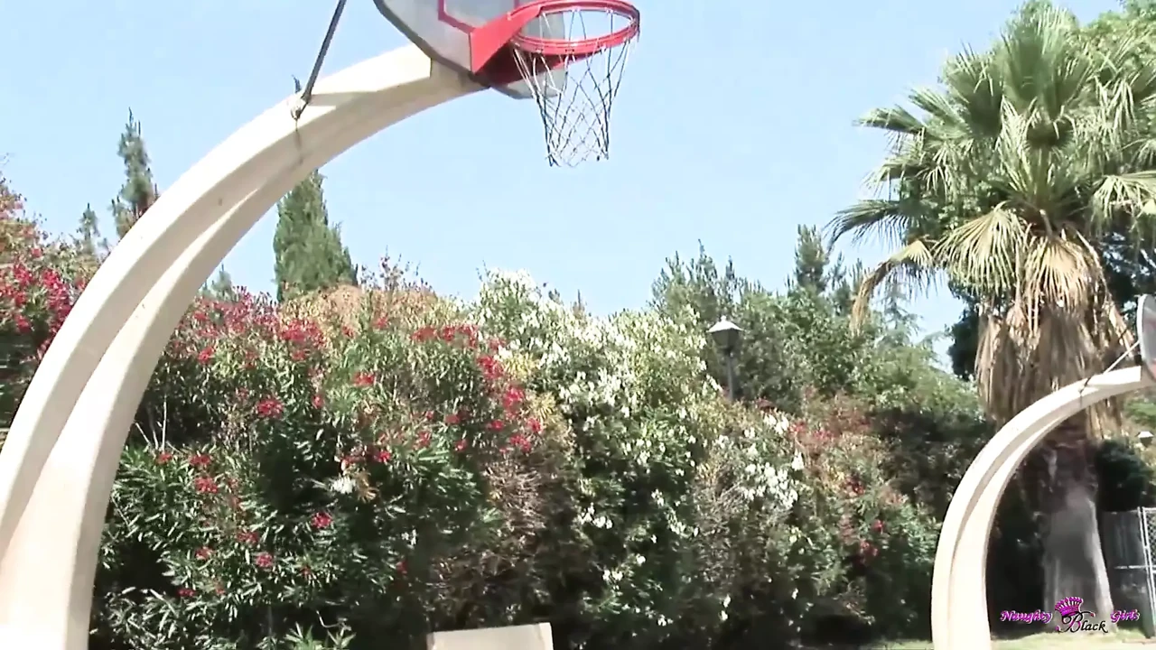 After a Serious Game of Basketball This Black Couple Fucks Very Hard and Cums Together