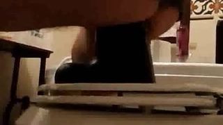 Anal fuck black huge dildo anal stretching