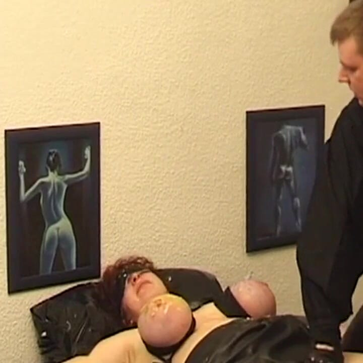 Curvy MILF Bound for Hot Wax Play