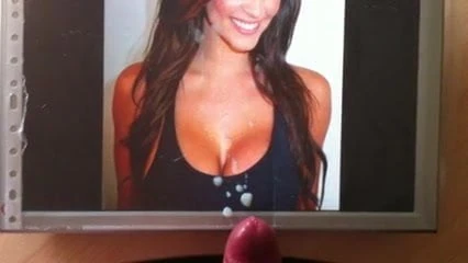 Denise Milani cum tribute