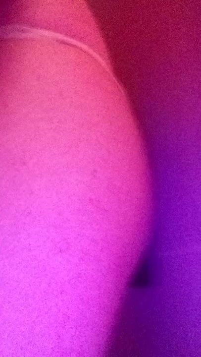 Anal training with a dildo in the shower