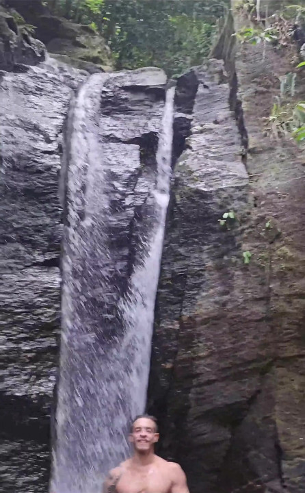 Photo Session in the Waterfall