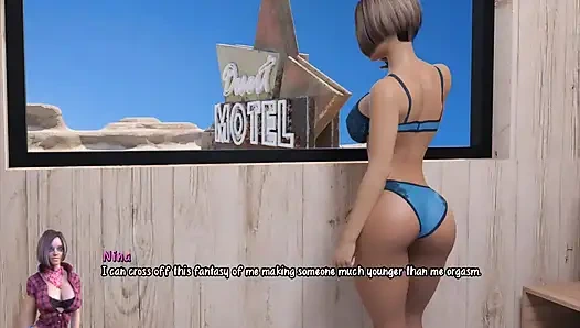 Die motel-szenen (betrügen)