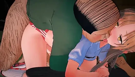 NTR-Asuna - неверная Girlfriend_3D анимация