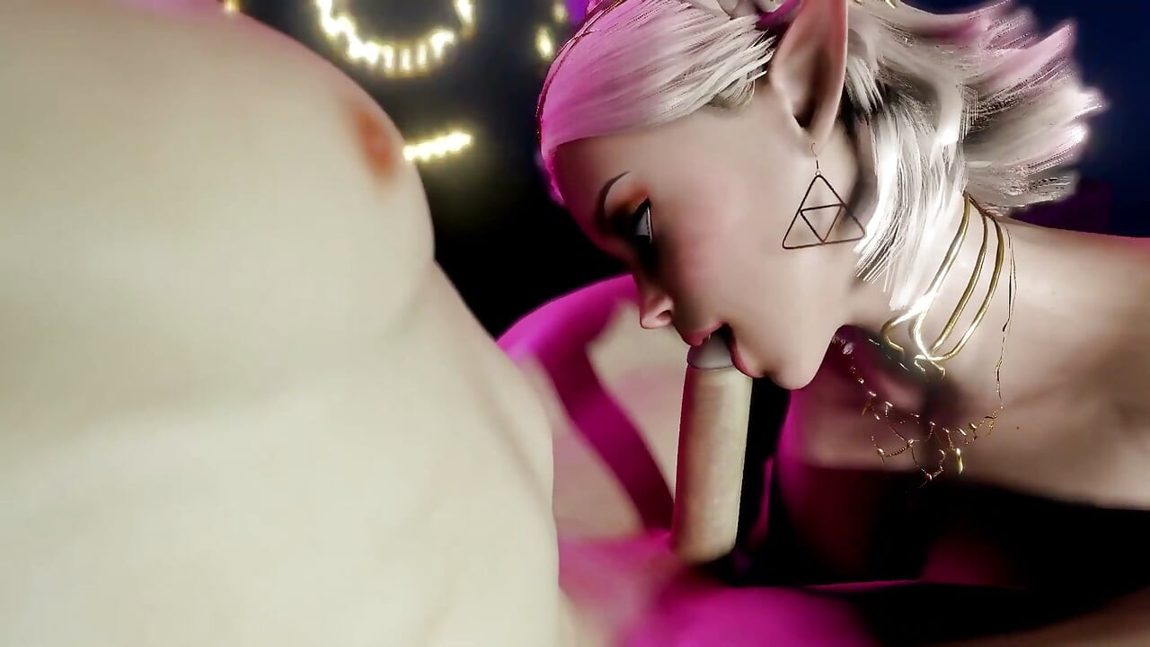 Sexy Hot Blonde Suck a Mean Cock in the Club