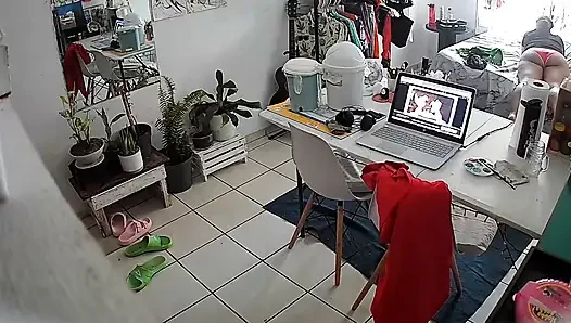 Im zimmer meiner frau, Während ich weg bin