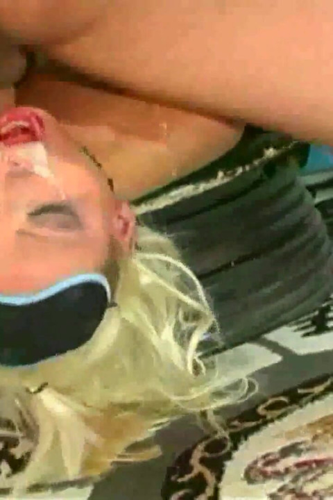 Hardcore action and deepthroat for horny blonde