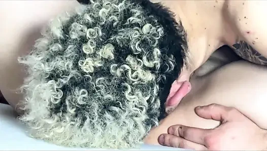 German redhead mare gets fucked and cum in mouth by Italian stud