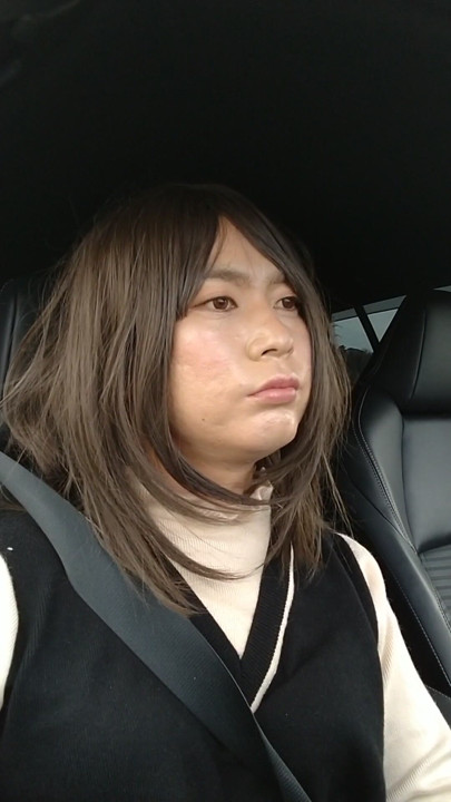 A cross-dressing boy drove by car | Clip 2