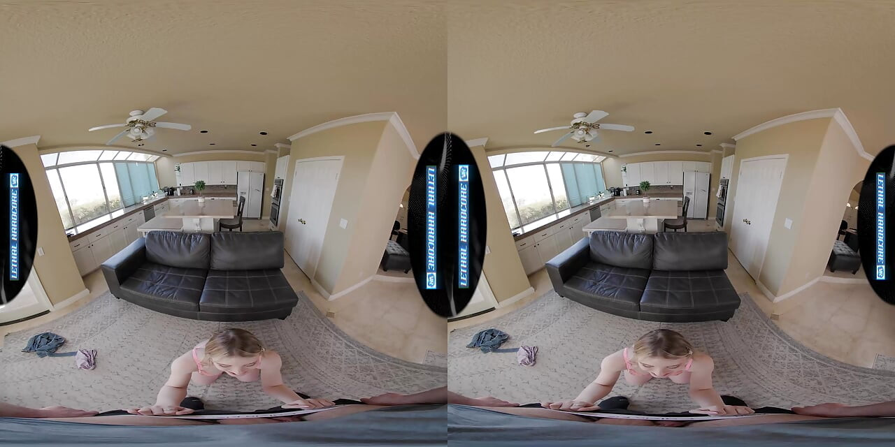 LETHAL HARDCORE VR - Cute Natural Busty MELODY MARKS Fucks You After Perfect Date
