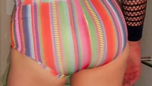 Preview of my sexy rainbow shorts clip