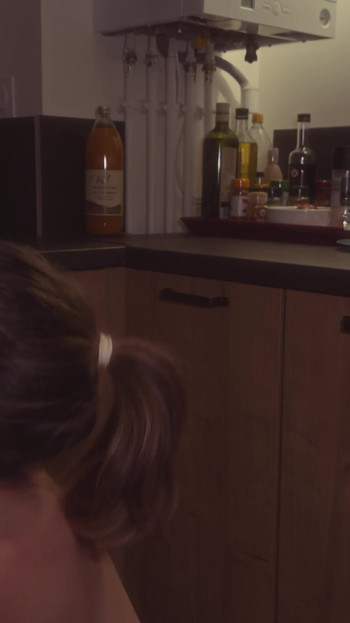 Epic moment from "I fuck a milf in her kitchen"