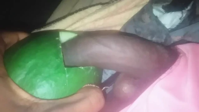 Masturbating at night.