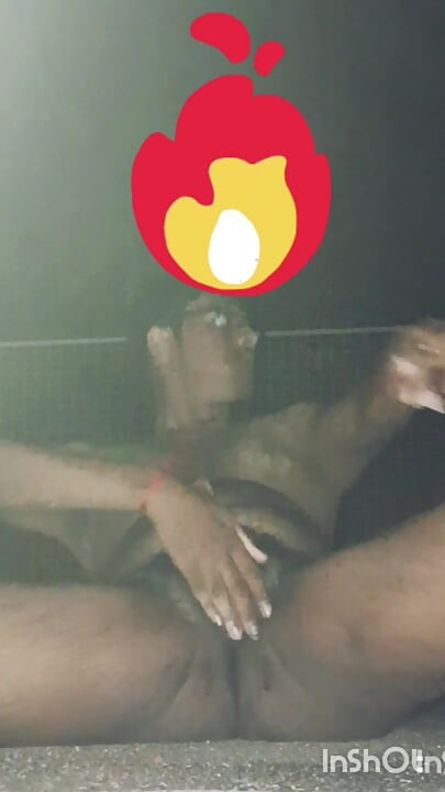 Desi Nude Indian Mallu Kerala Man Walking Fully Naked at Night on streets