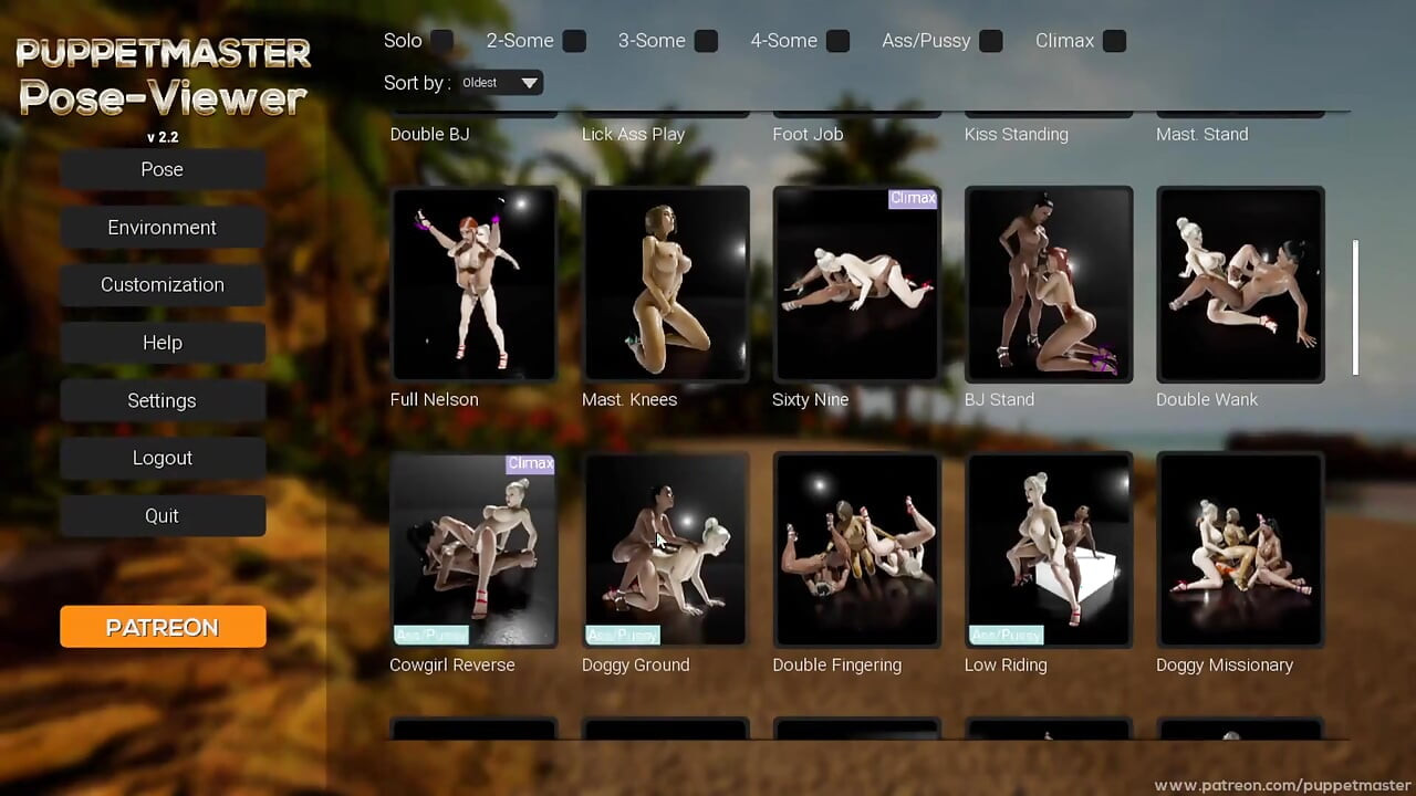 Puppetmaster Pose Viewer Sex Game Jugar [parte 06] Juego para adultos [18+] Juego desnudo