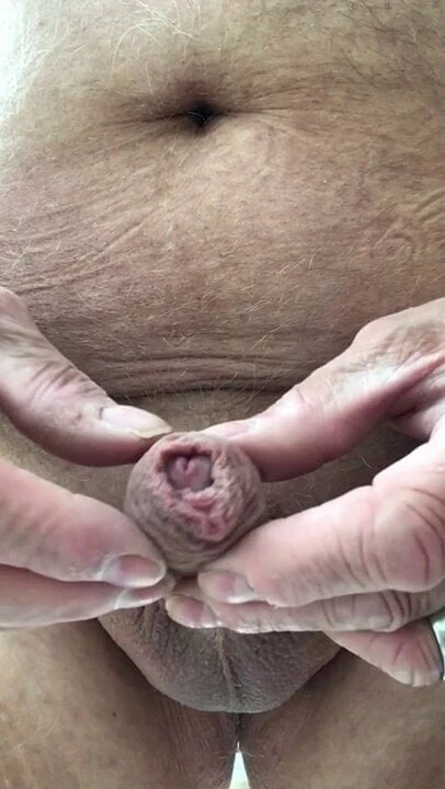 Me sounding and soft wank play small cock