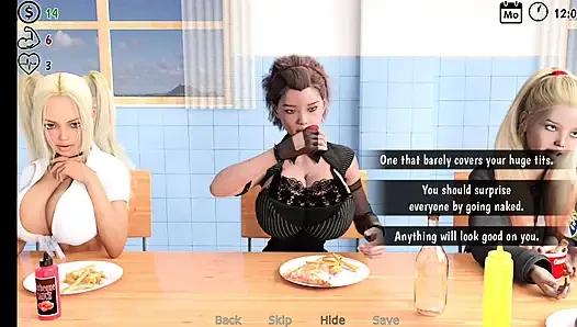 Gameplay Cerita Interaktif dengan Komentar